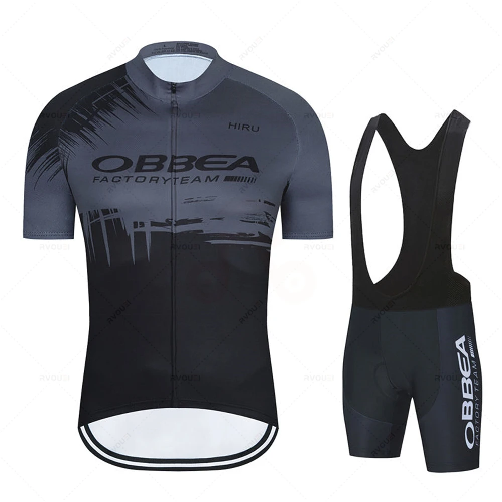 Cycling Gear Brands - 2027 Hiru サイクリングジャージセット、夏用通気性バイクウェア、MTBウェア、自転車用ビブパンツ、レース用スポーツウェア、サイクリングジャージ