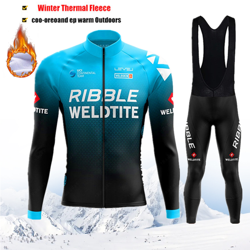 冬用サーマルフリースサイクリングジャージ メンズMTBウェア - Cycling Gear Brands のレビューと価格