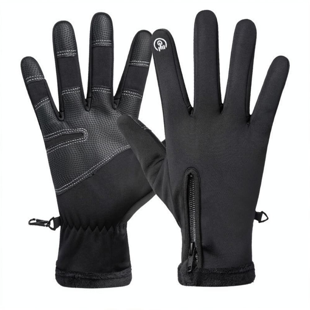 タッチスクリーン対応、保温性に優れたグローブ。防水仕様で、冬 - Cycling Gear And Equipment のレビューと価格